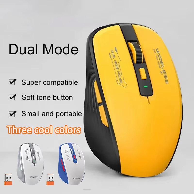 Laptop Mouse - Mysz bezprzewodowa Bluetooth M303L 2.4G Dual