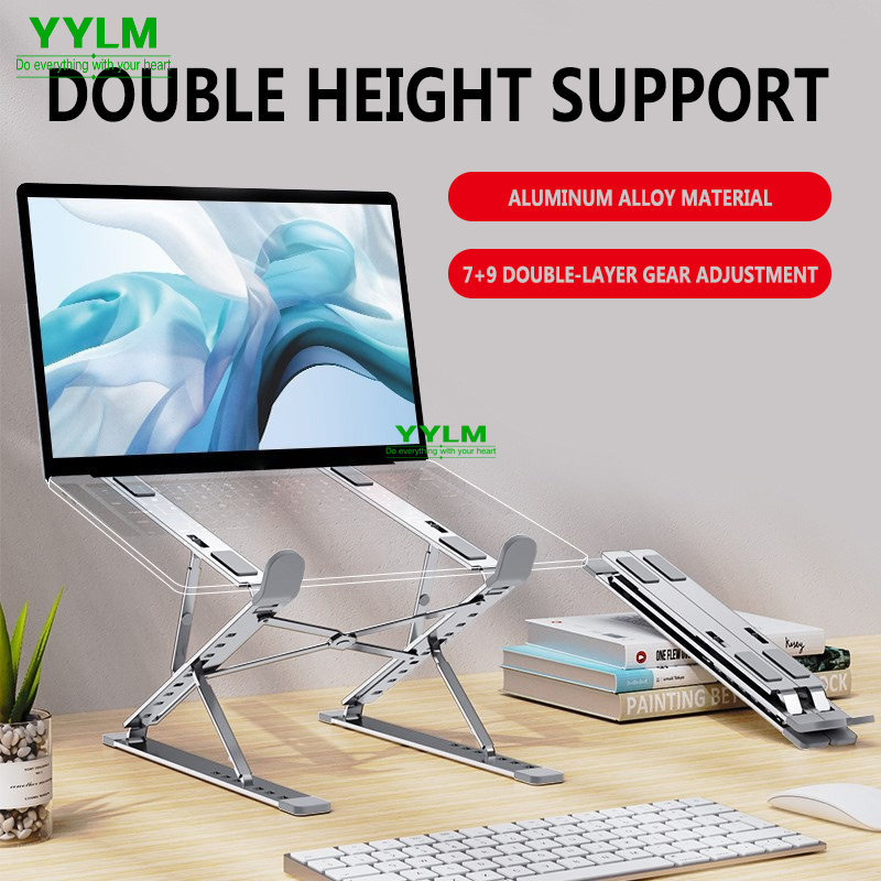 Laptop Cooling Pad - YYLM N8 Aluminiowa podstawka pod laptopa