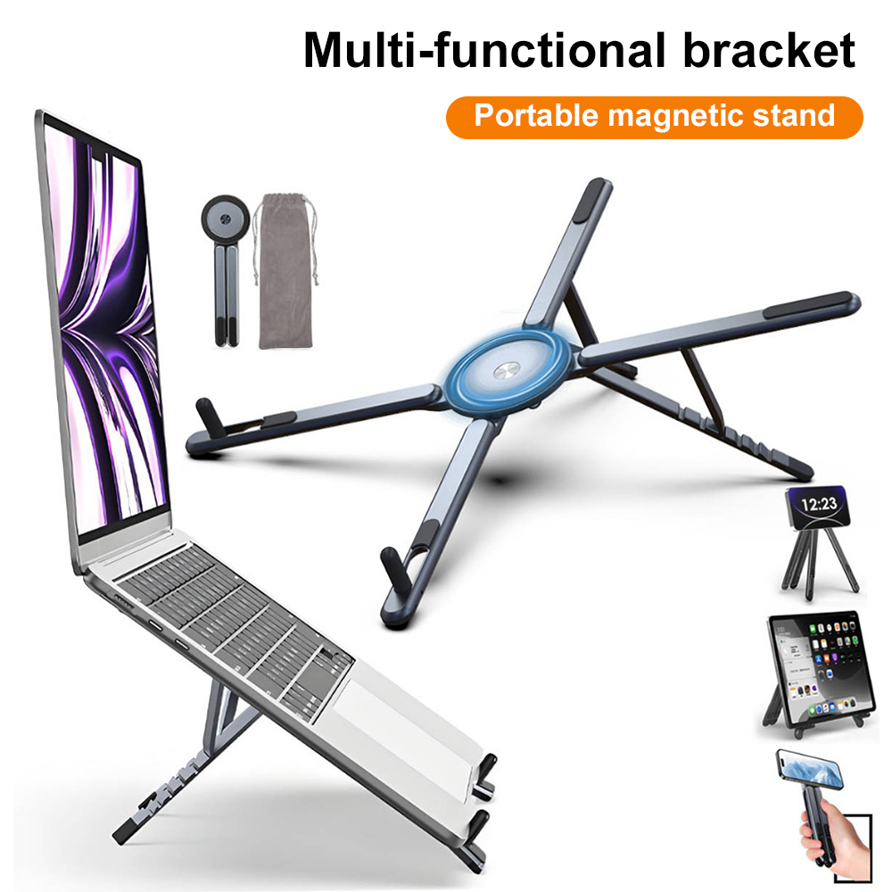 Laptop Stand - Przenośny magnetyczny uchwyt na telefon i