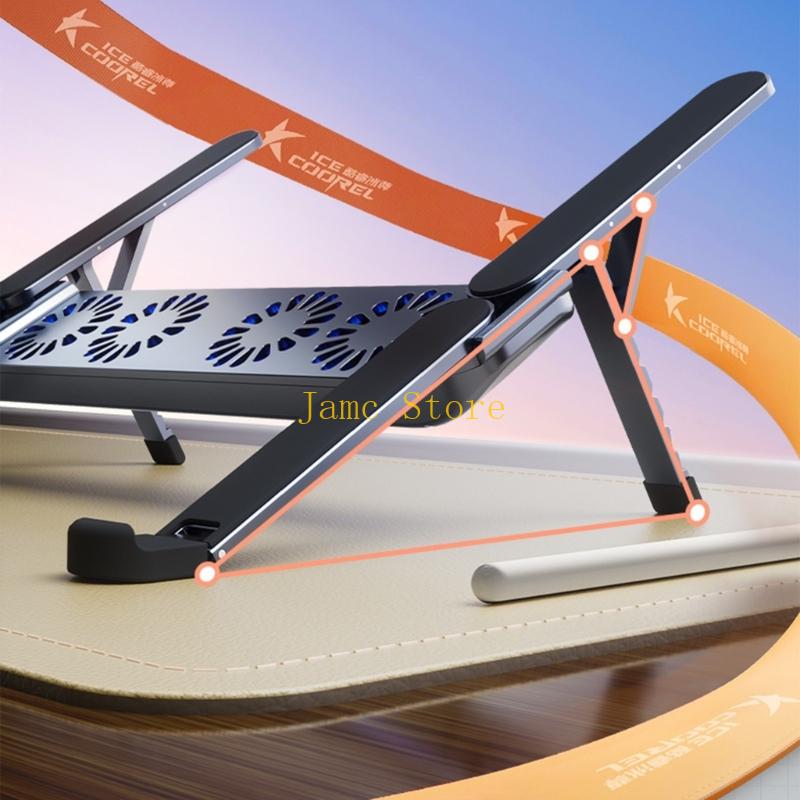LX0B Ciche aluminiowe chłodzia – Laptop Cooling Pad recenzja i cena