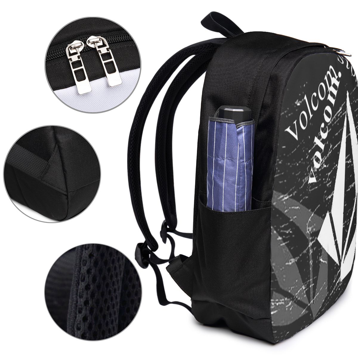 Plecak z logo V-Volcom, torba  – Laptop Bag recenzja i cena