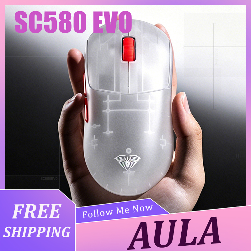 Mysz AULA SC580 EVO Lekka Bezp – Laptop Mouse recenzja i cena