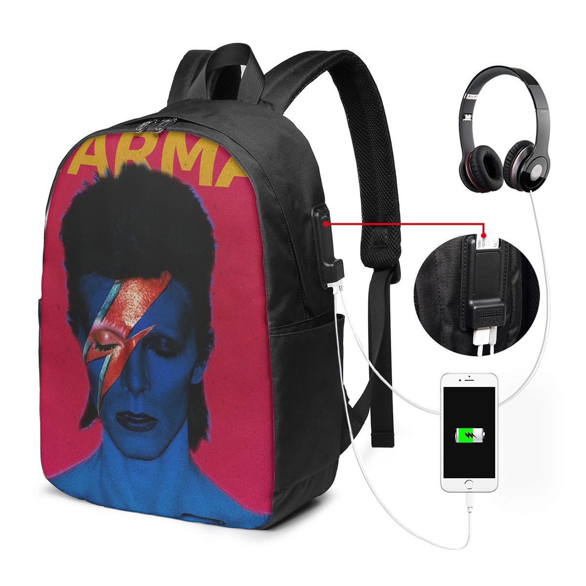 Plecak Davids Bowied, torba po – Laptop Bag recenzja i cena