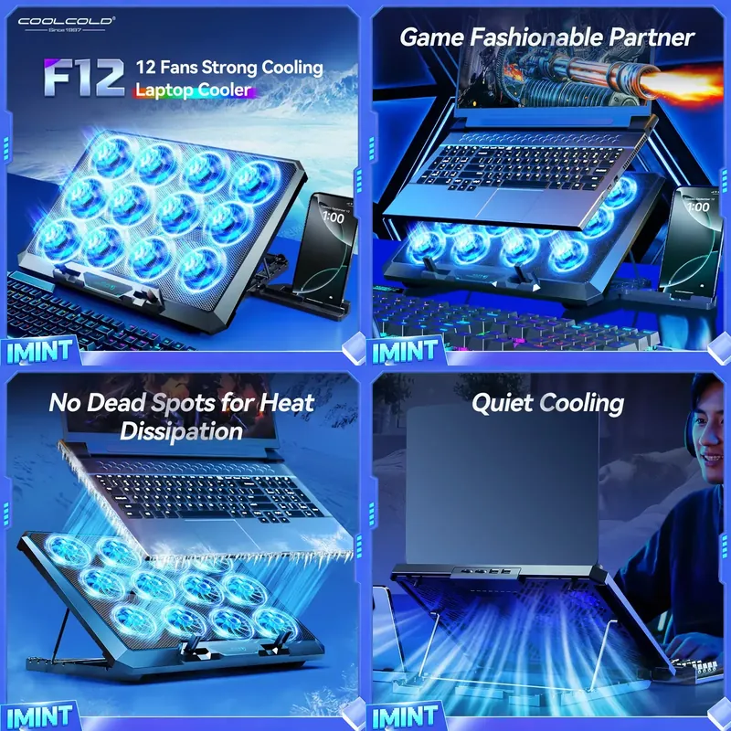 Podkładka chłodząca do laptopa – Laptop Cooling Pad recenzja i cena